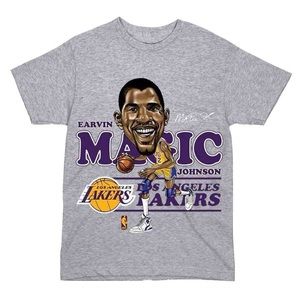 Magic Johnson Los Angeles Lakers Vintage shirt#Lakers#LosAngeles#MagicJohnson